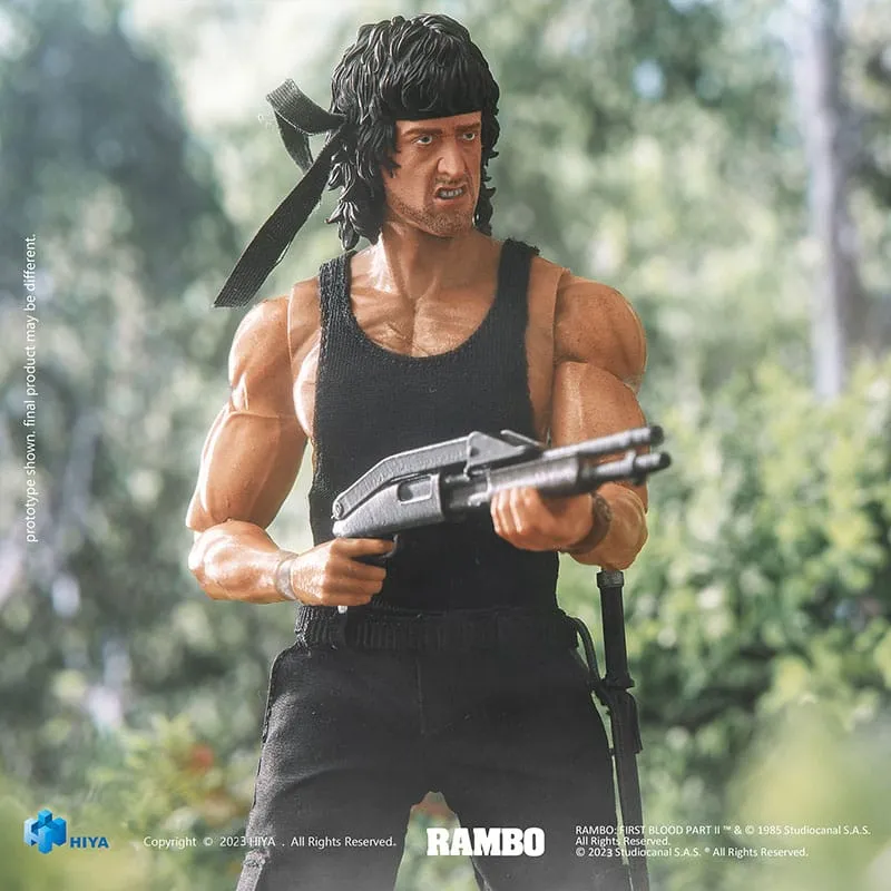 Rambo First blood part.2 Figurine articulée 1/12 Hiya Toys - Imagine Goodies