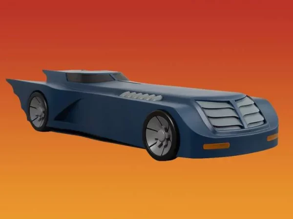 Mezco 5points Batmobile "Batman,The Animated Series" DC Figurine articulée - mezco batmobile dc02