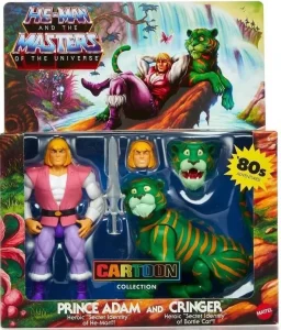 Licences - masters of the universe origins cartoon collection prince adam cringer01