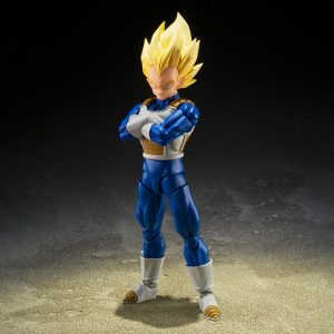 Fabricants - dragon ball z figurine super saiyan vegeta dangerous pride shfiguarts 02